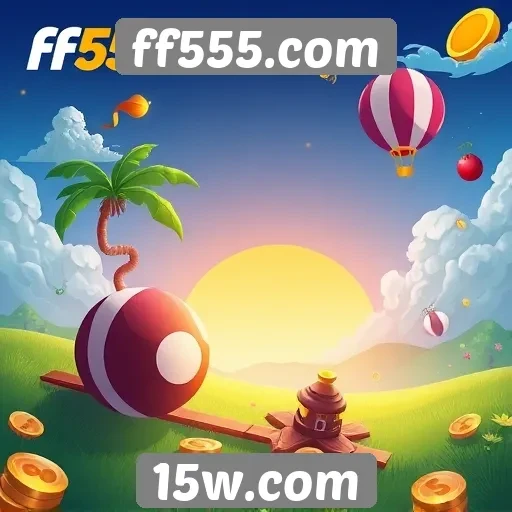 Atrações e promoções no site ff555.com